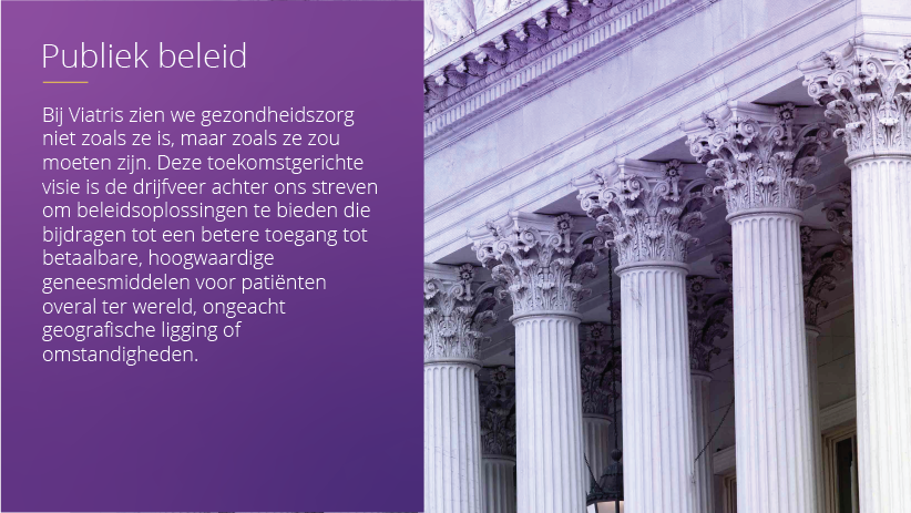 Viatris Publiek beleid